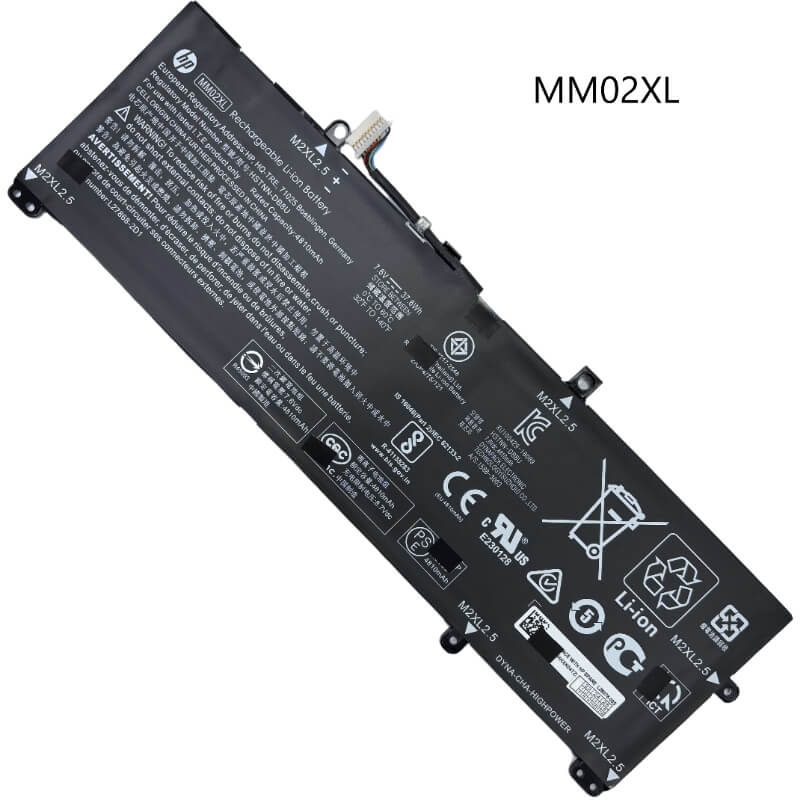 BATERIA HP MM2XL INTERNA 7.6 V 37.6 Wh 4960mAh