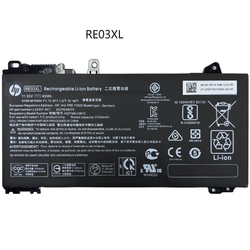 BATERIA HP RE03XL