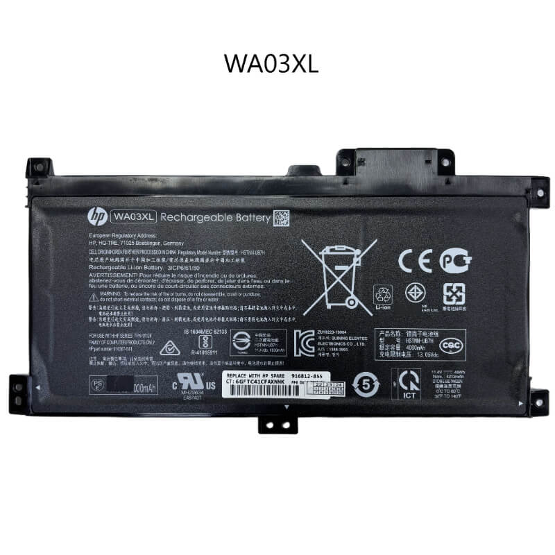 BATERIA HP WA03XL INTERNA