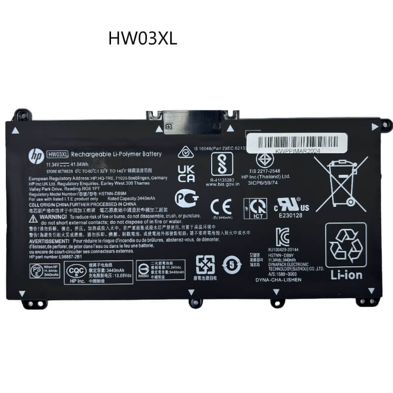 BATERIA HP HW03XL