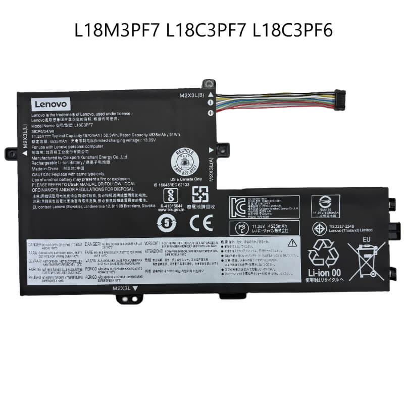 BATERIA LENOVO IDEAPAD S340-14API L18M3PF7 L18C3PF7
