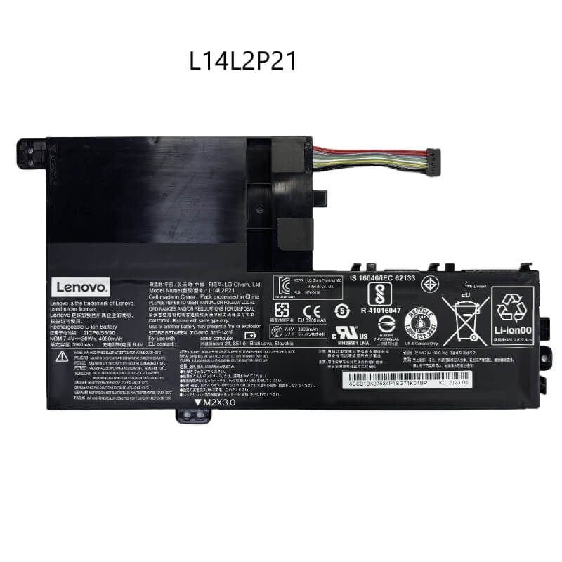 BATERIA LENOVO L14L2P21 INTERNA 30WH