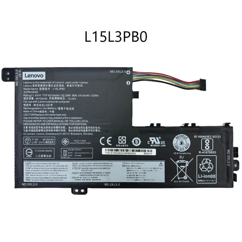 BATERIA LENOVO L15L3PB0 INTERNA 52.5WH