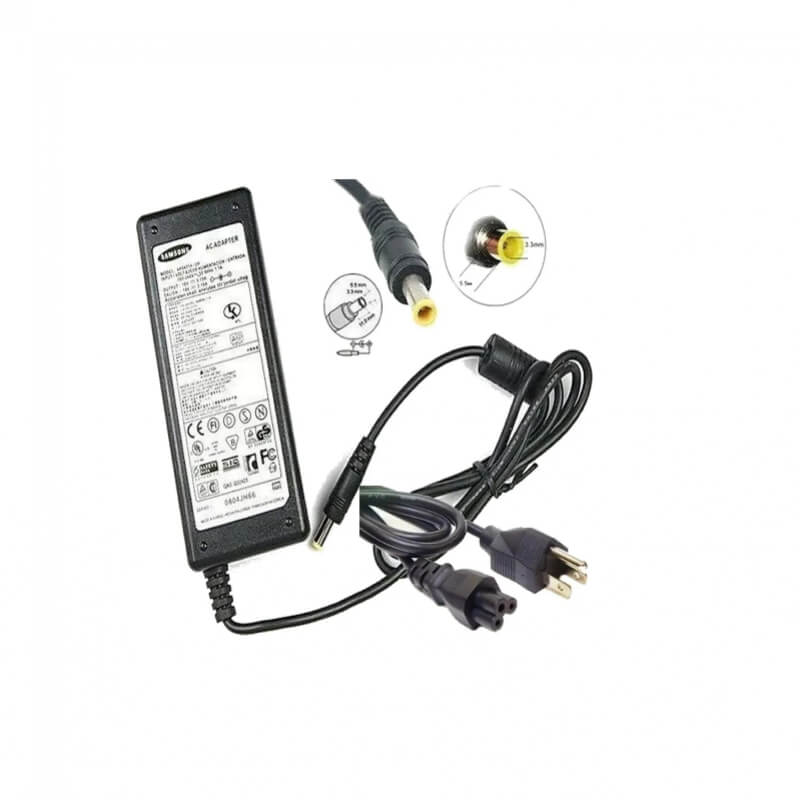 CARGADOR LAPTO SAMSUNG 19V 3.16AMP DC5.5*3.0