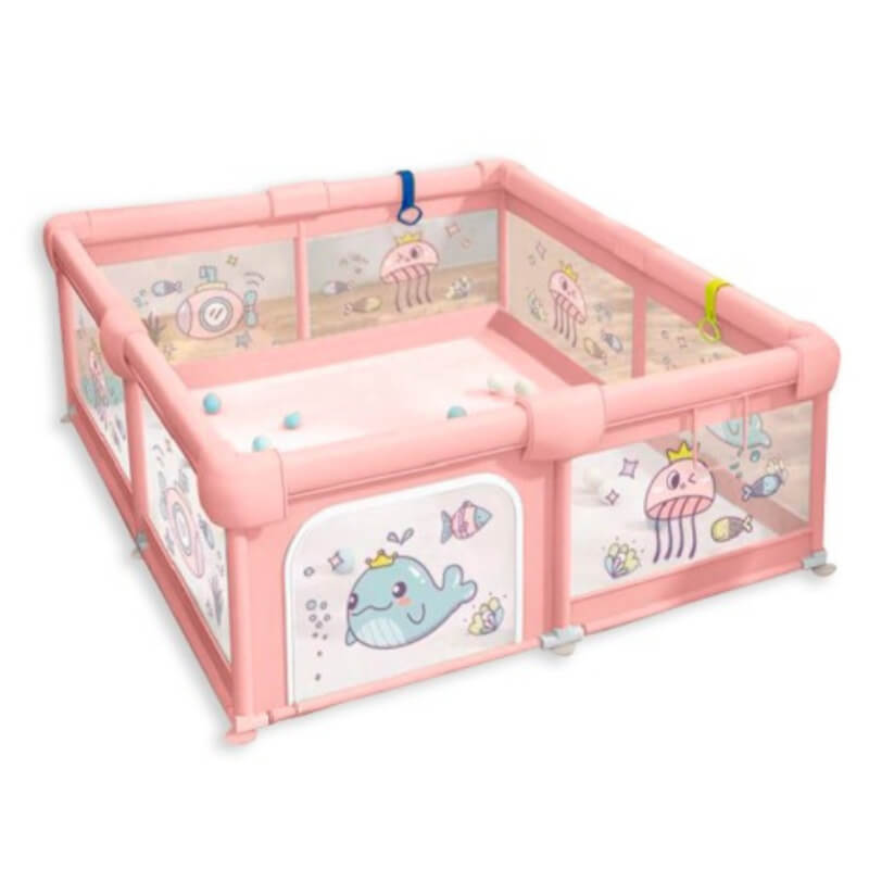 CORRAL DE JUEGOS MALLA ESTAMPADA 180*200