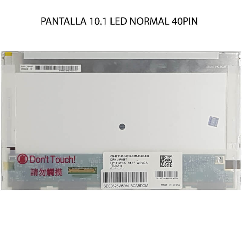 PANTALLA 10.1 LED NORMAL 40PIN