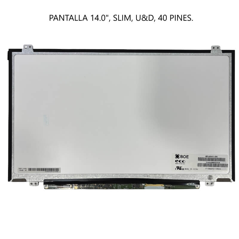 PANTALLA 14.0 SLIM U&D 40PIN