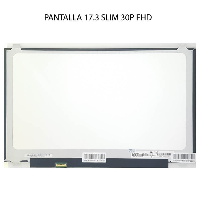 PANTALLA 17.3 SLIM U&D 30P FHD