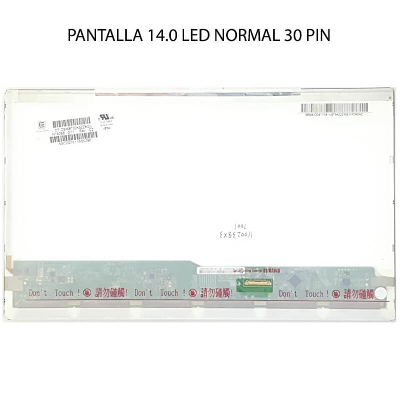 PANTALLA 14.0 LED NORMAL 30PIN