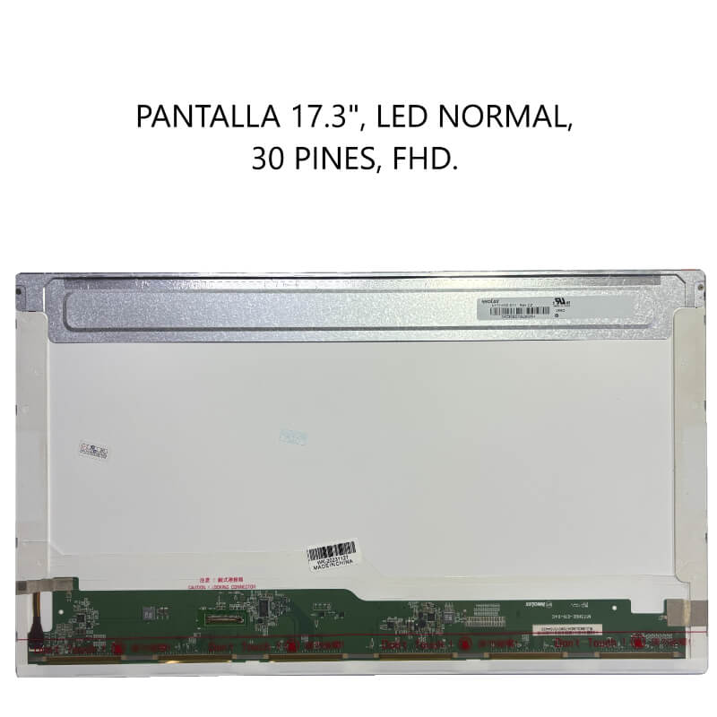 PANTALLA 17.3 LED NORMAL 30PIN FHD
