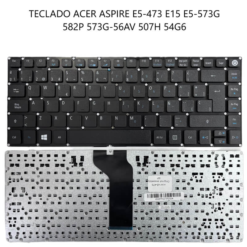 TECLADO ACER ASPIRE E5-473 E15 E5-573G 582P
