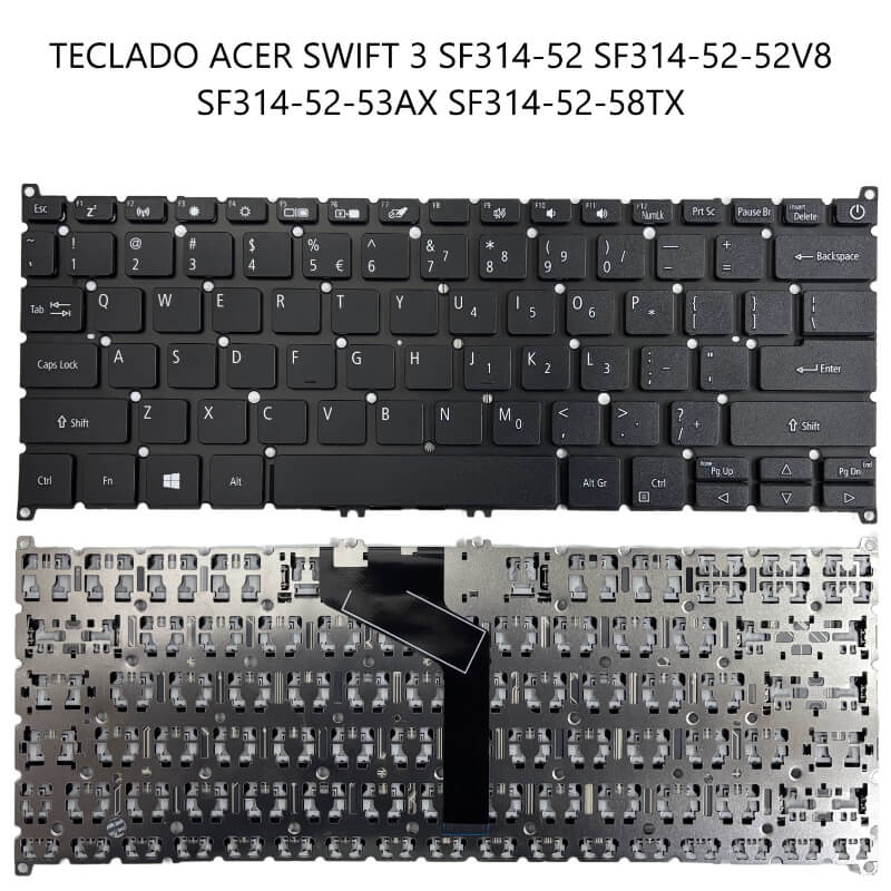 TECLADO ACER SWIFT 3 SF314-52 SF314-52-52V8 SF314-52-53AX SF314-52-58TX