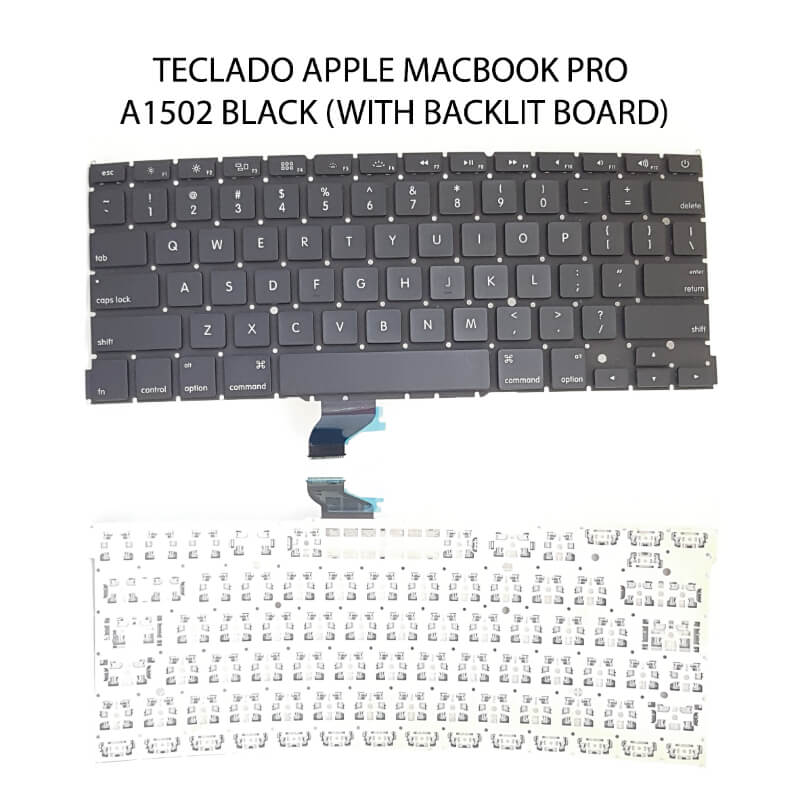 TECLADO APPLE MacBook Pro A1502 US BLACK