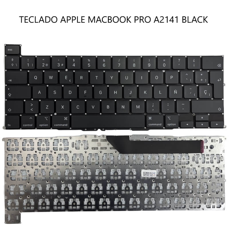 TECLADO APPLE Macbook Pro A2141 BLACK(With Backlit Board)