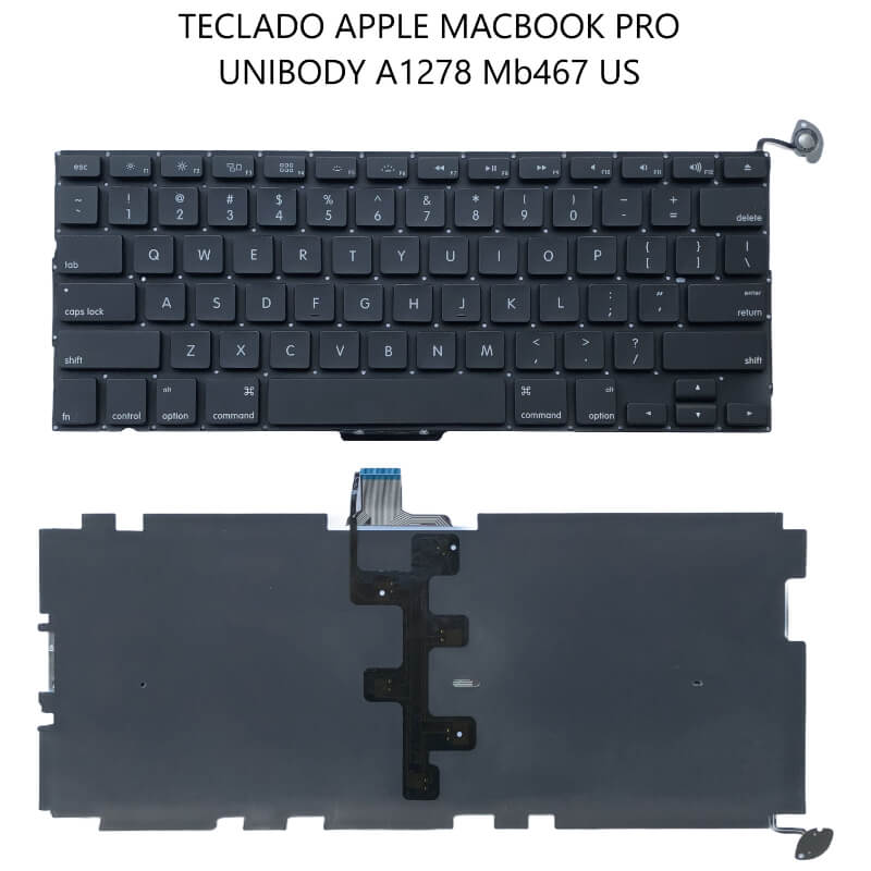 TECLADO Apple Macbook Pro Unibody A1278 Mb467 US