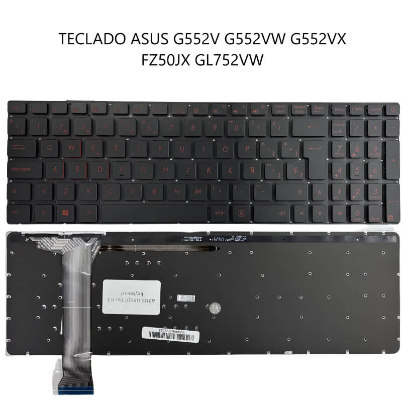 TECLADO ASUS G552V G552VW G552VX FZ50JX GL752VW