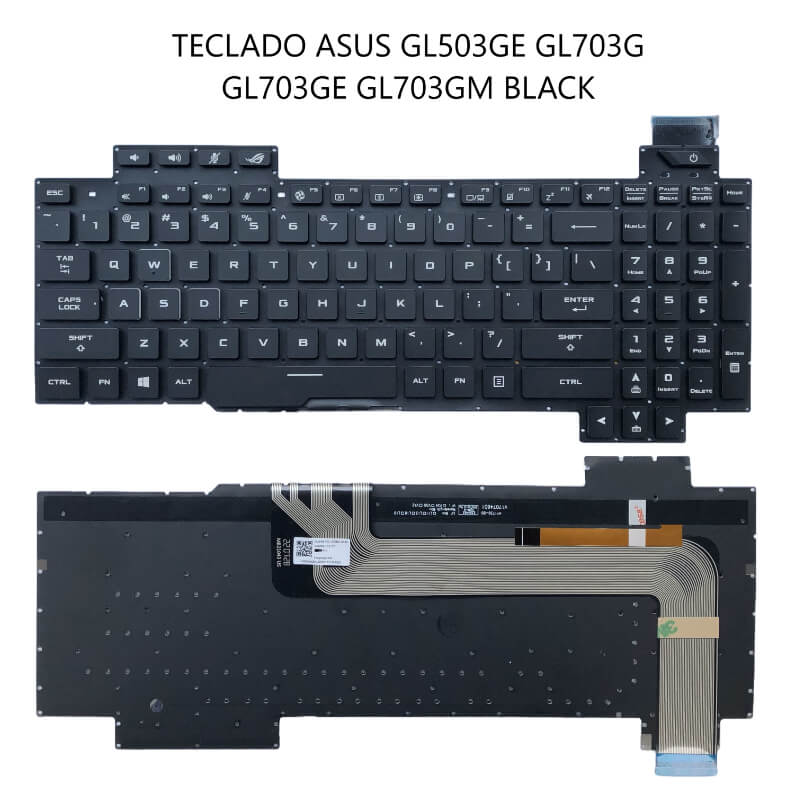 TECLADO ASUS GL503GE GL703G GL703GE GL703GM