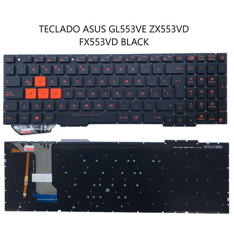 TECLADO ASUS GL553VE ZX553VD FX553VD