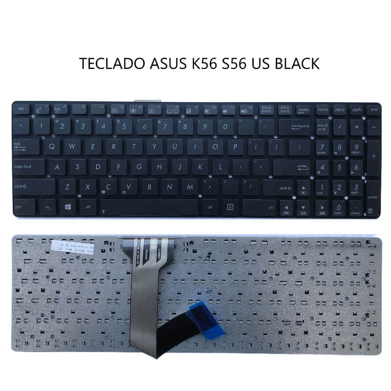 TECLADO ASUS K56 S56 US BLACK
