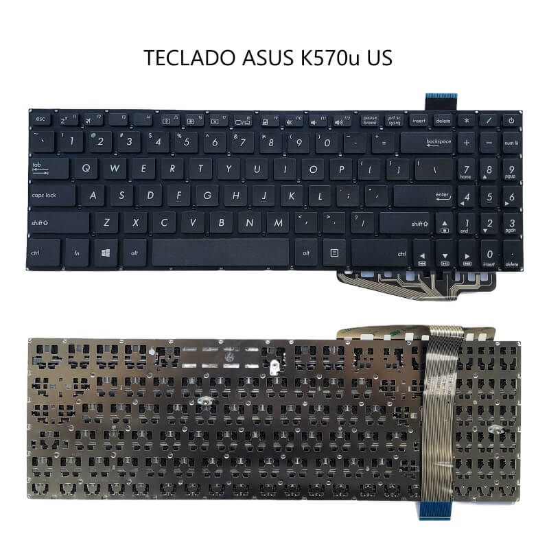 TECLADO ASUS K570u US