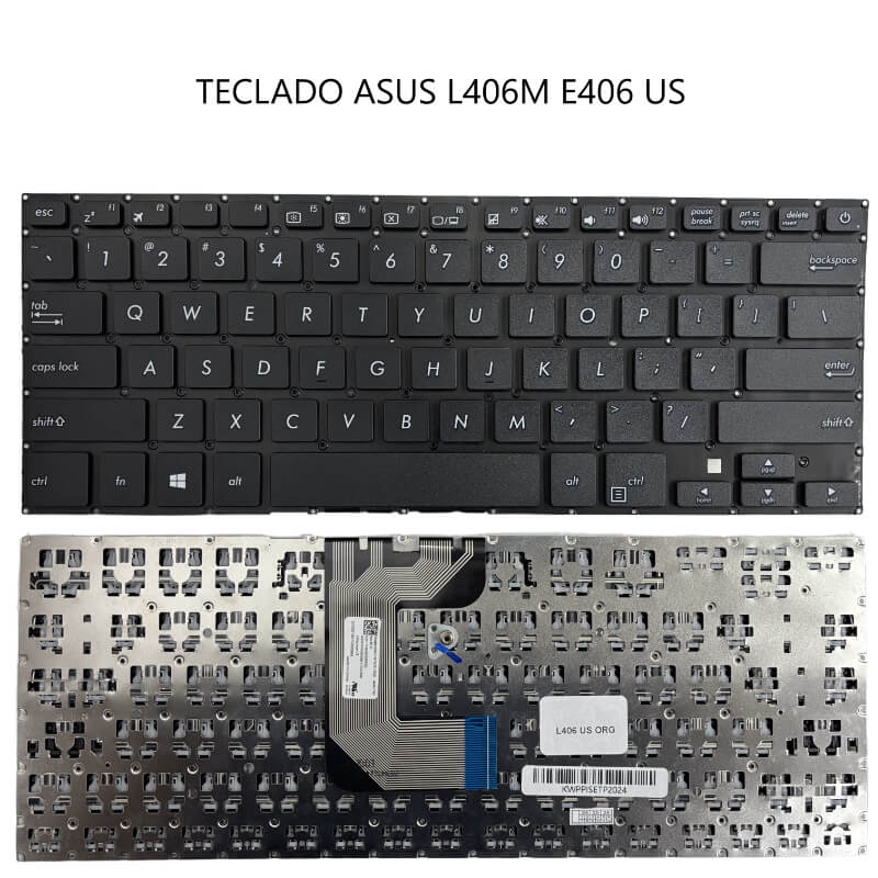 TECLADO ASUS L406M E406 US
