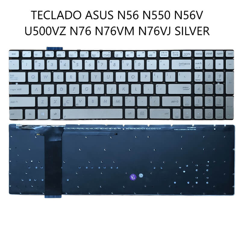 TECLADO ASUS N56 N550 N56V U500VZ N76 N76VM N76VJ