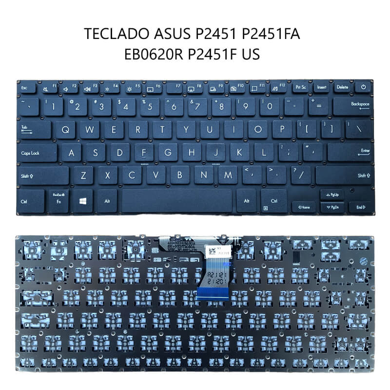 TECLADO ASUS P2451, P2451FA, EB0620R, P2451F US