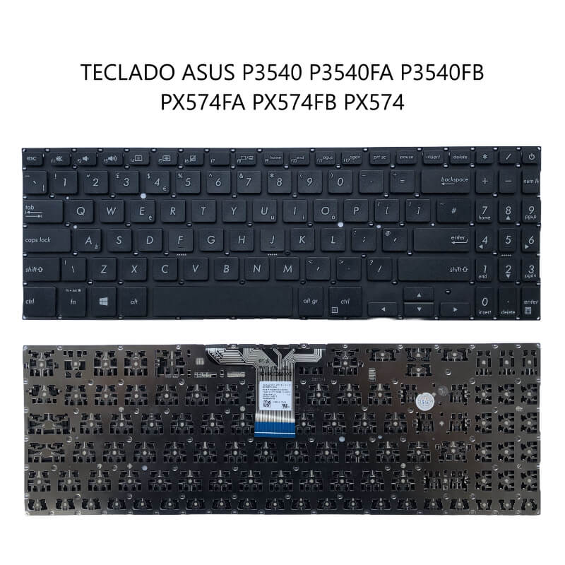 TECLADO ASUS P3540 P3540FA P3540FB PX574FA PX574FB PX574 T