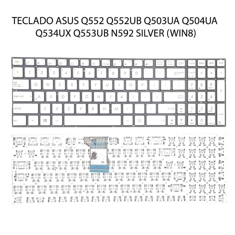 TECLADO ASUS Q552 Q552UB Q503UA Q504UA Q534UX Q553UB N592