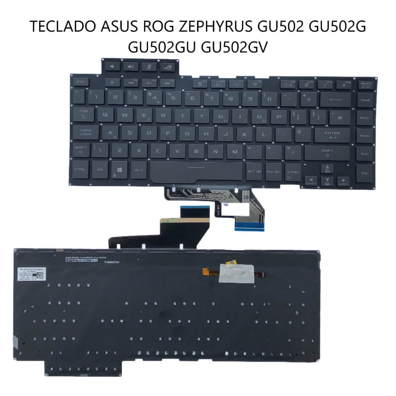 TECLADO ASUS ROG ZEPHYRUS GU502 GU502G GU502GU GU502GV