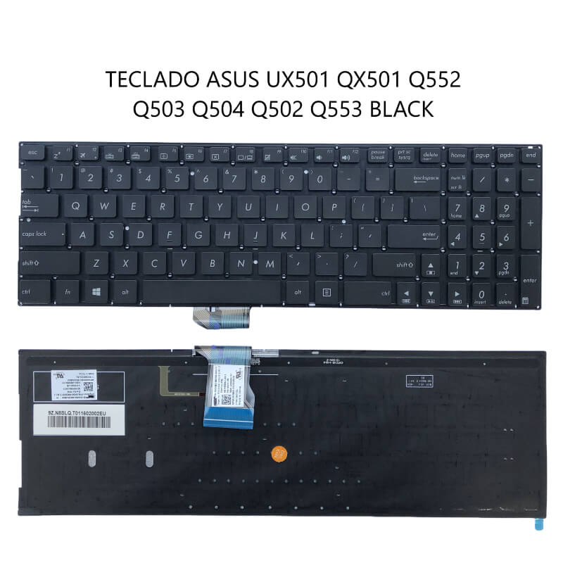 TECLADO ASUS UX501 QX501 Q552 Q503 Q504 Q502 Q553