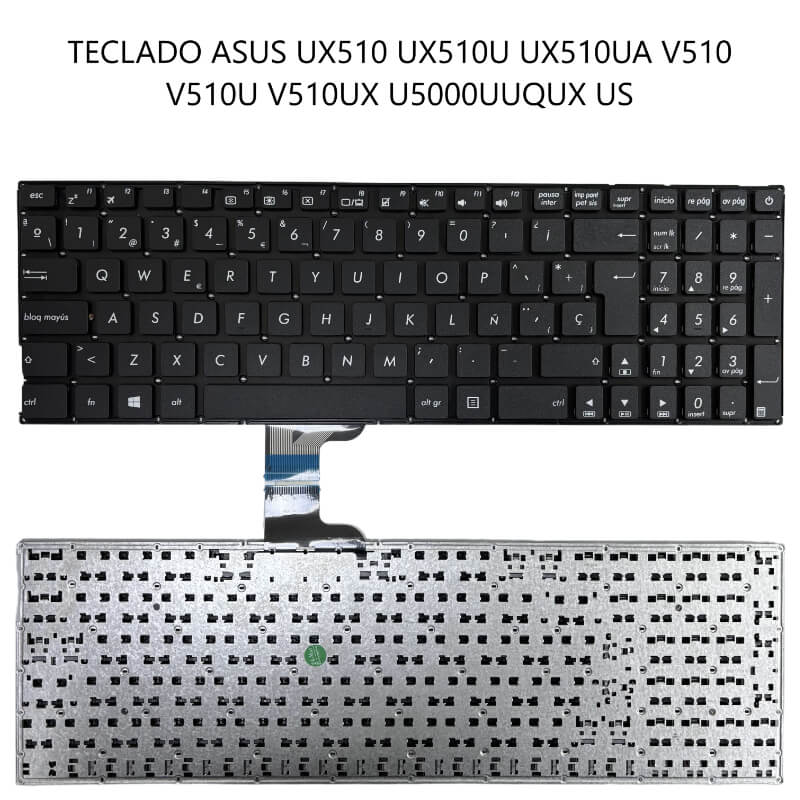 TECLADO ASUS UX510 UX510U UX510UA V510 V510U