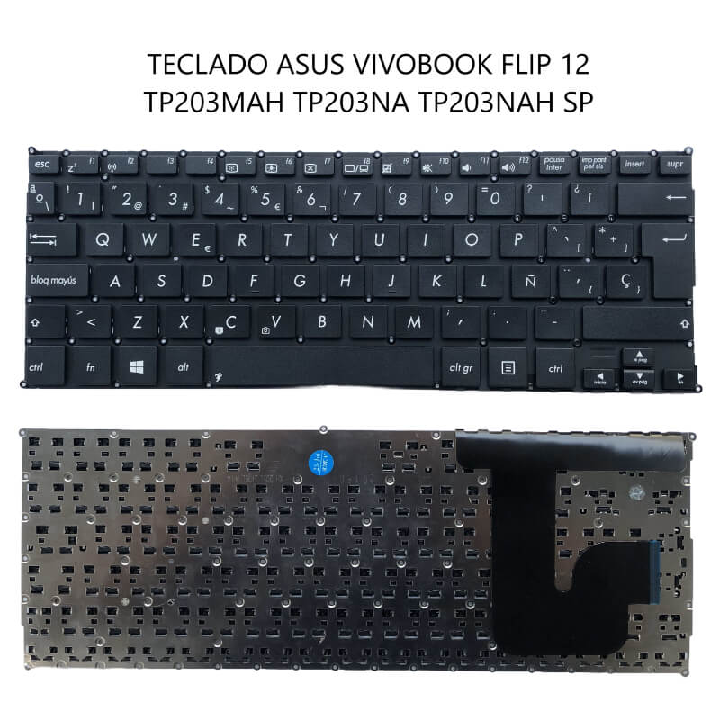 TECLADO ASUS VIVOBOOK FLIP 12 TP203MAH TP203NA TP203NAH