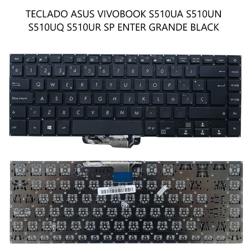 TECLADO ASUS VIVOBOOK S510UA S510UN S510UQ S510UR SP