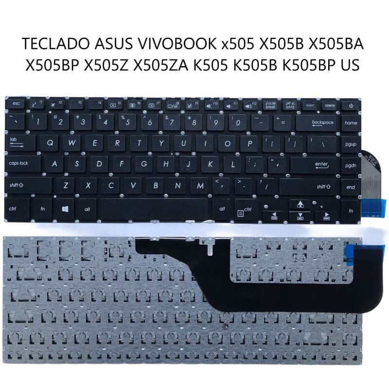 TECLADO ASUS VivoBook x505 X505B X505BA X505BP X505Z