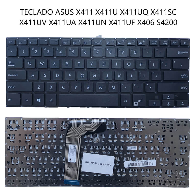 TECLADO ASUS X411 X411U X411UQ X411SC X411UV X411UA
