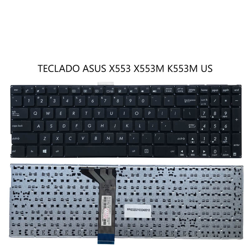 TECLADO ASUS X553 X553M K553M US