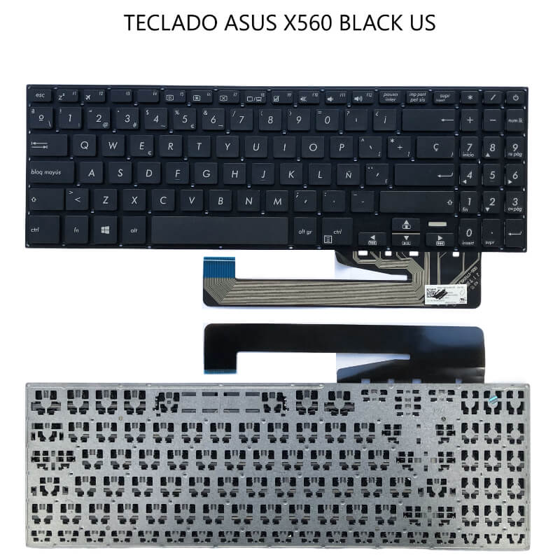 TECLADO ASUS X560 BLACK US