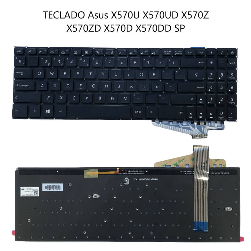 TECLADO ASUS X570U X570UD X570Z X570ZD