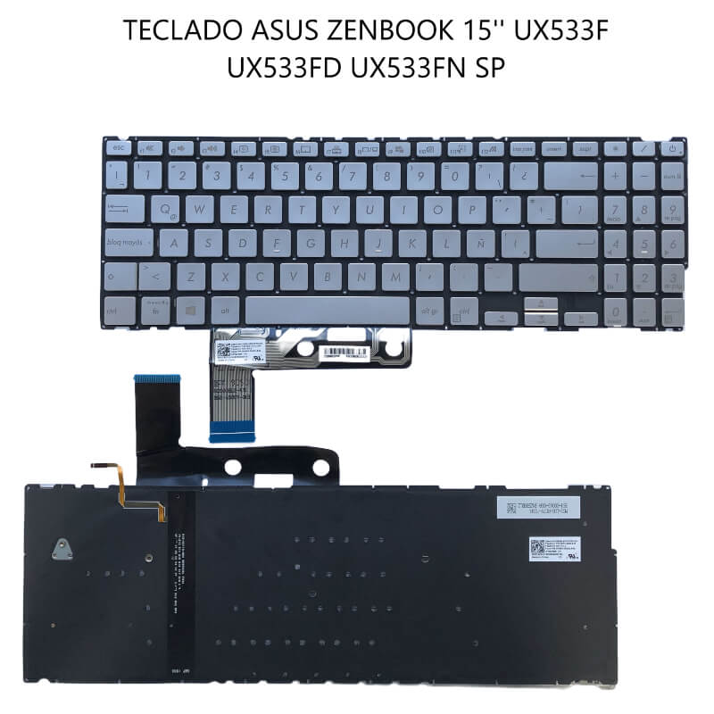 TECLADO ASUS ZENBOOK 15 UX533F UX533FD UX533FN