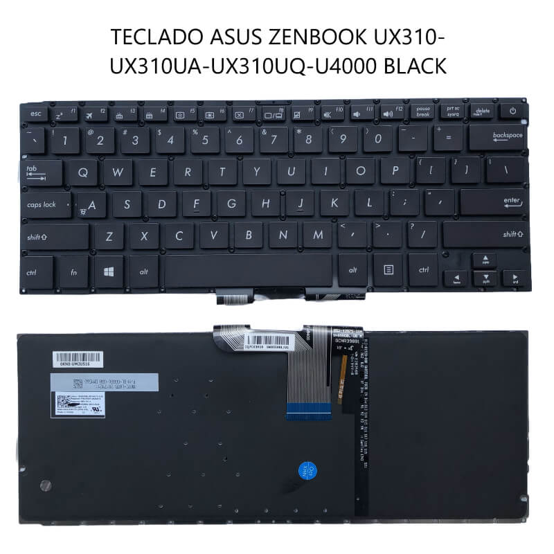 TECLADO ASUS ZENBOOK UX310-UX310UA-UX310UQ-U4000