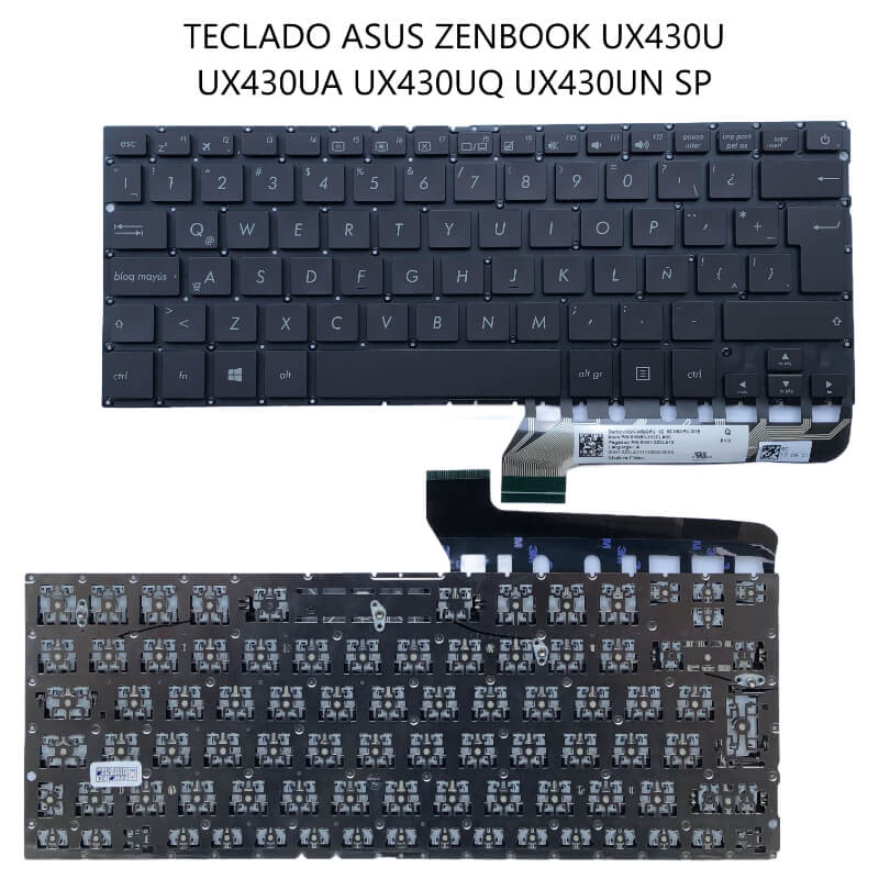 TECLADO ASUS ZENBOOK UX430U UX430UA UX430UQ UX430UN