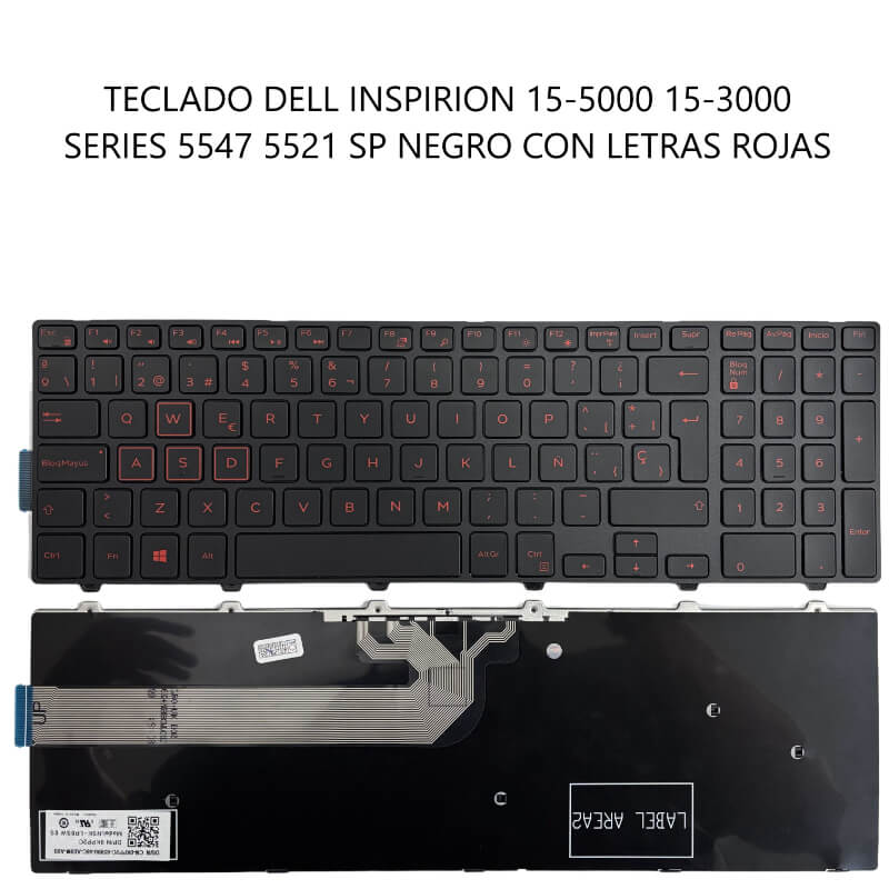 Teclado Dell Inspiron 15-5000 15-3000 Series 5547 5521 SP