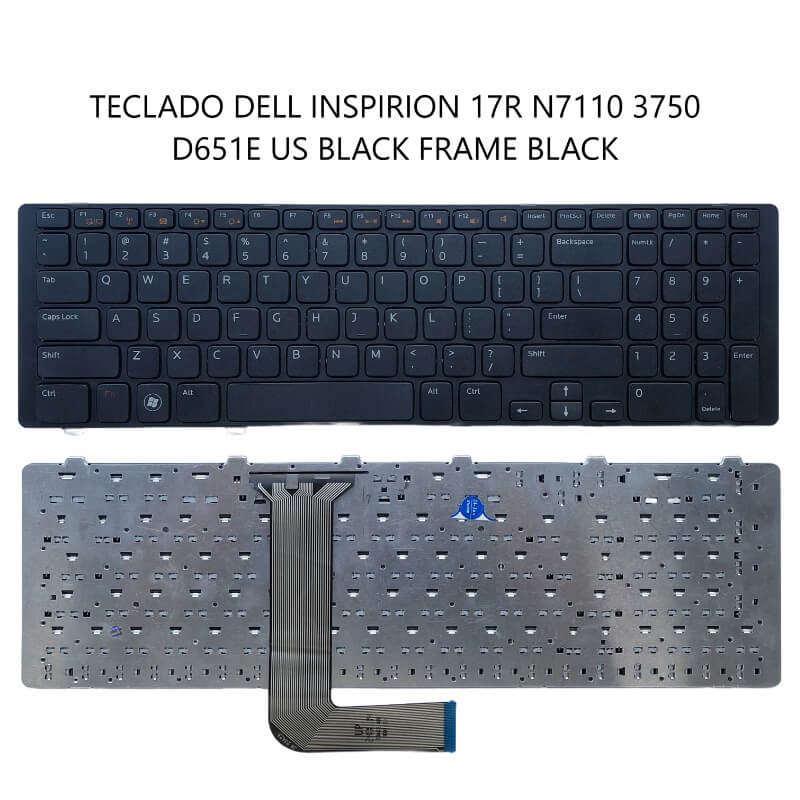 Teclado DELL Inspiron 17R N7110 3750 D651E
