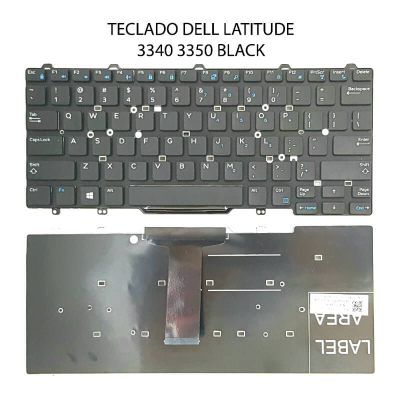 TECLADO DELL Latitude 3340 3350 US BLACK