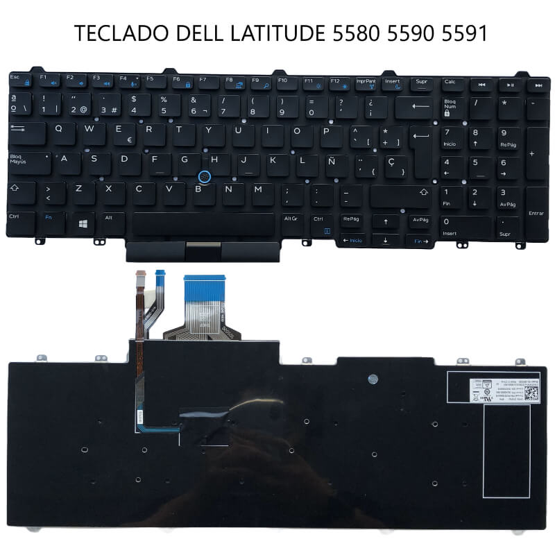 TECLADO DELL LATITUDE 5580 5590 5591