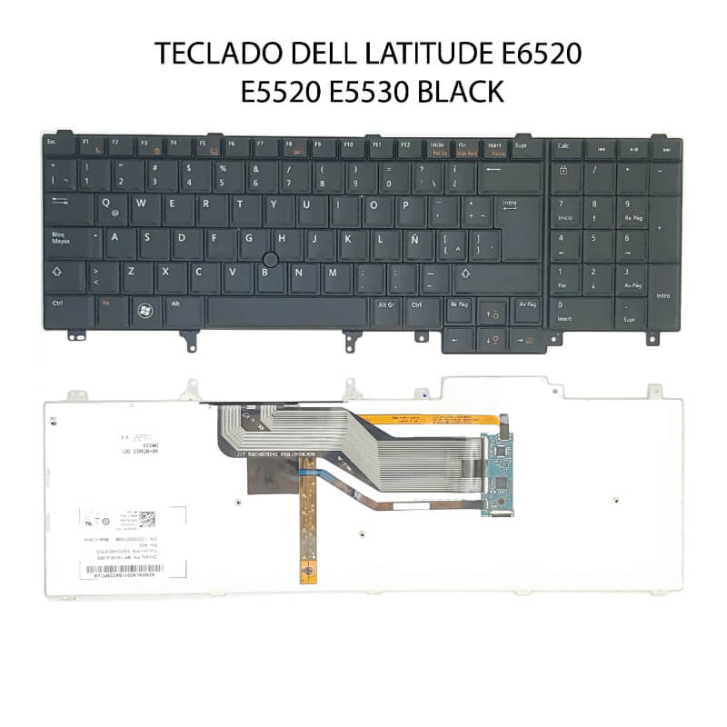 TECLADO DELL Latitude E6520 E5520 E5530
