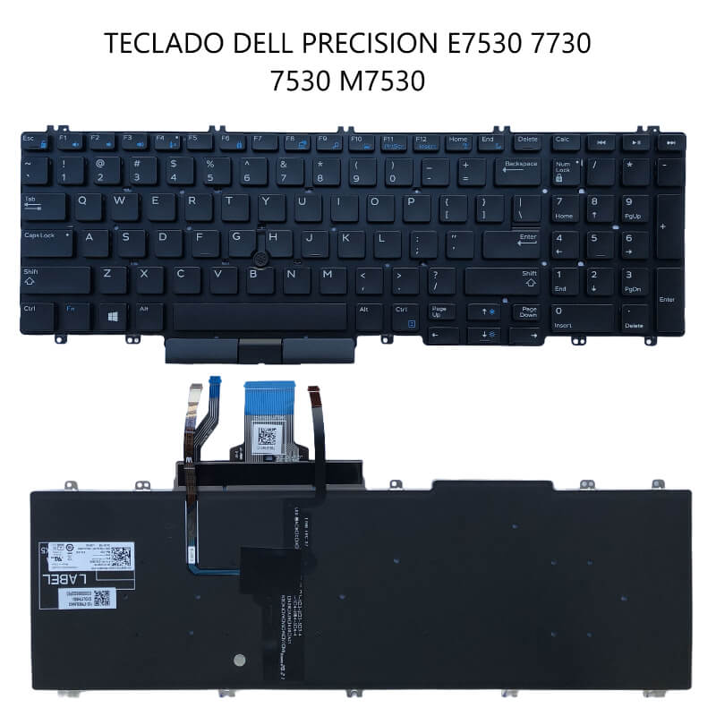 TECLADO DELL Precision E7530 7730 7530 M7530