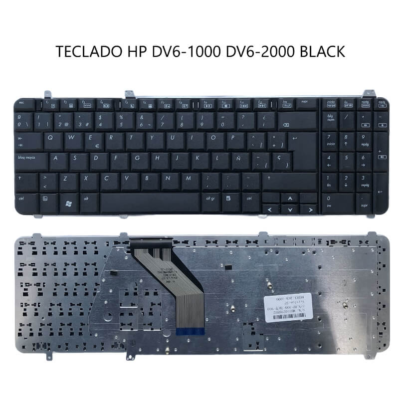 TECLADO HP DV6-1000 DV6-2000