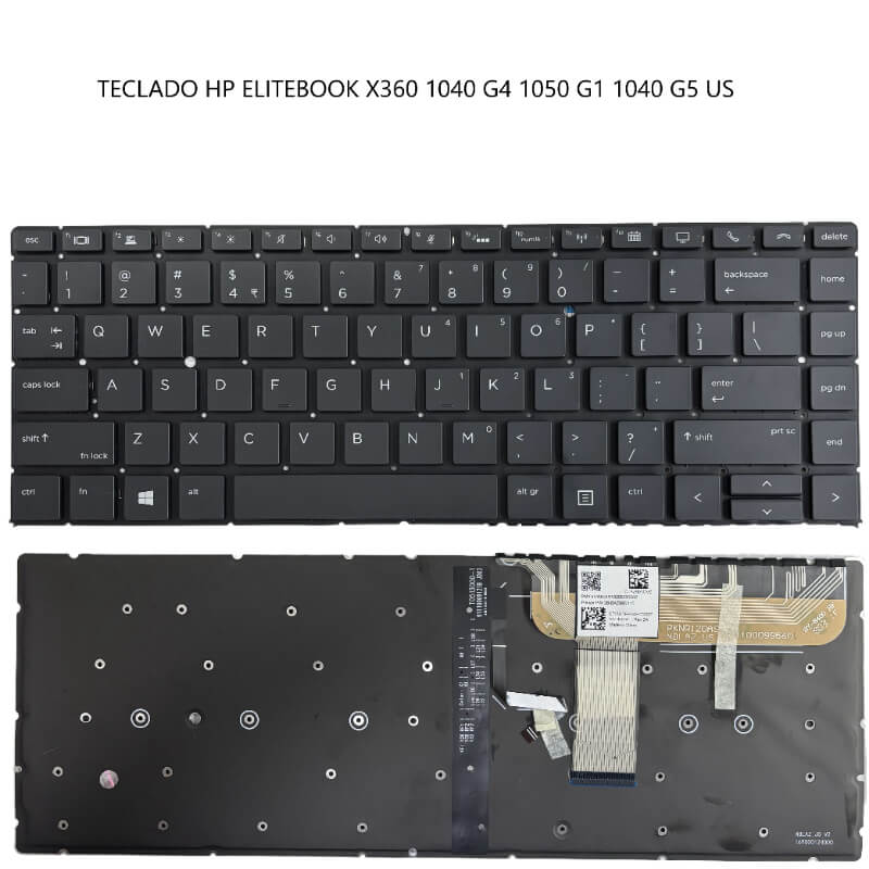 TECLADO HP Elitebook X360 1040 G4 1050 G1 1040 G5 US